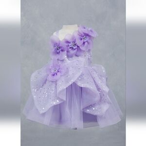 Little Fashionistas Baby Girl Gown